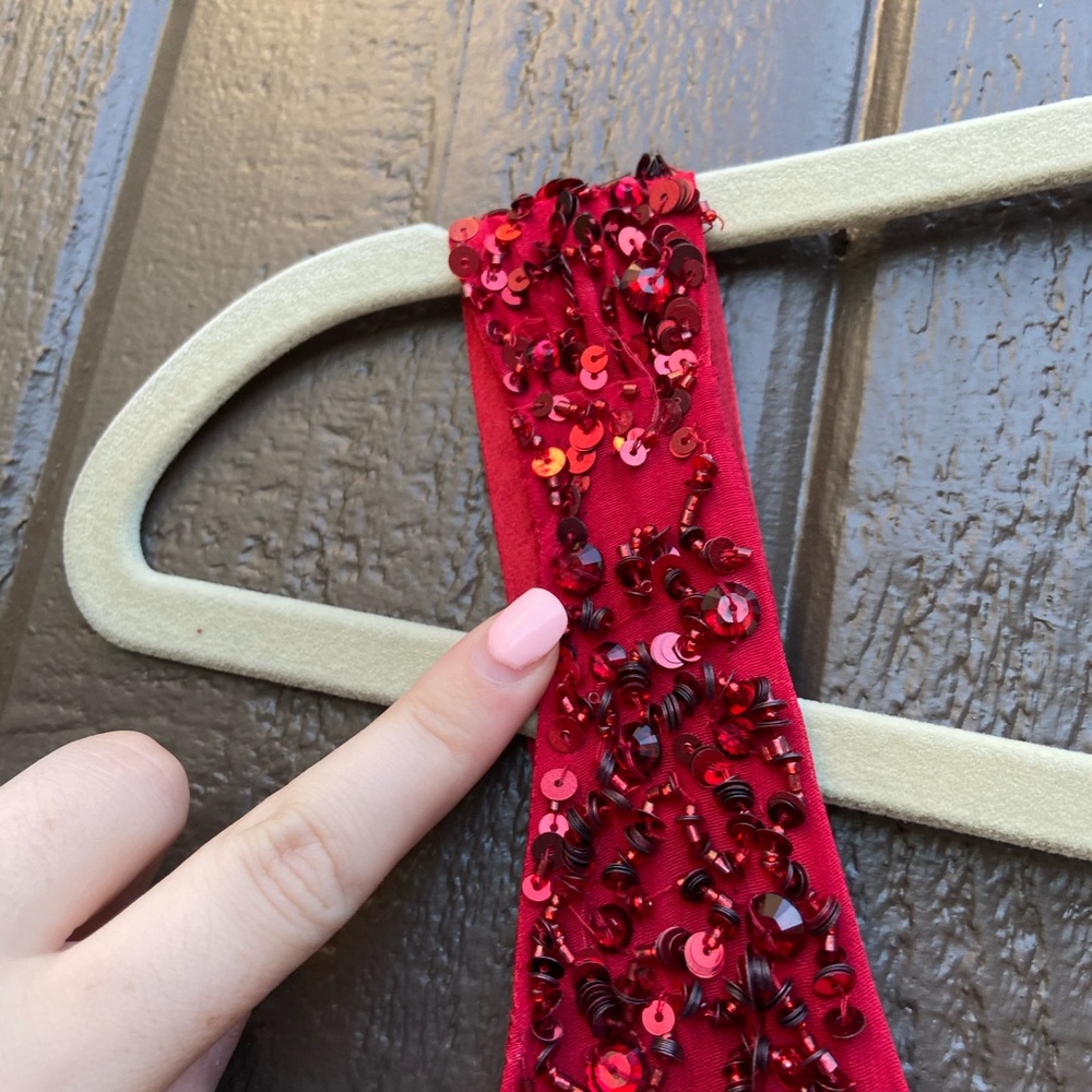 COPY - Parker Black Monarch Dress in Rosebud Sequins - Picture 7 of 12